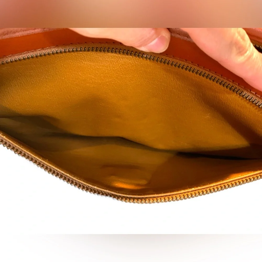 MCM‎ Monogram Visetos Leather Travel Pouch Bag